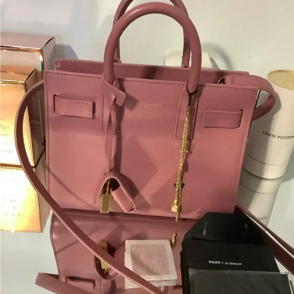 YVES SAINT LAURENT BAG Pink - Picture 2 of 9